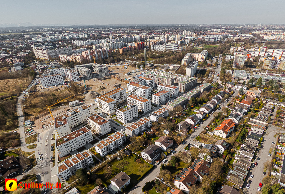 22.03.2023 - Baustele und Wohnanlage Alexisquartier
